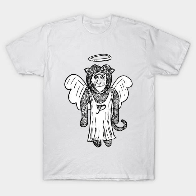 Monkey Gone to Heaven Pixies Band T-Shirt by Jamie Collins